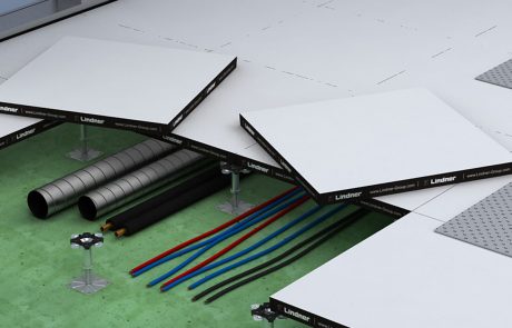 Zdvojená podlaha Nortec detail konstrukce 2