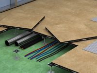 Zdvojená podlaha LIGNA detail konstrukce 2