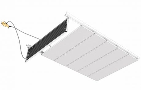 Chodbový podhled Plafotherm® E 312 pohled zdola