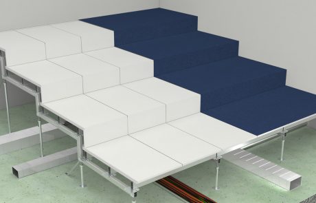 Dutinová podlaha FLOOR and more® arena detail konstrukce 2