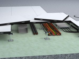 Renovovaná zdvojená podlaha LOOP prime detail konstrukce