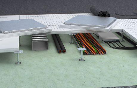 Dutinová podlaha FLOOR and more® acoustic detail konstrukce