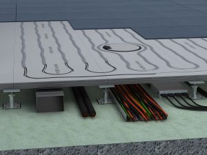 Dutinová podlaha HYDRO comfort detail konstrukce