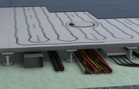 Dutinová podlaha HYDRO comfort detail konstrukce